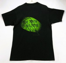 Vintage 1994 X-Files The Truth Is Out There T-Shirt Black USA Made Sz Large