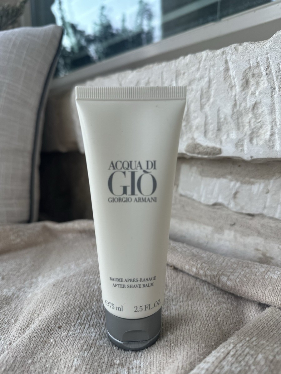 Giorgio Armani Acqua Di Gio 2.5 oz 75 ml After Shave Balm Travel
