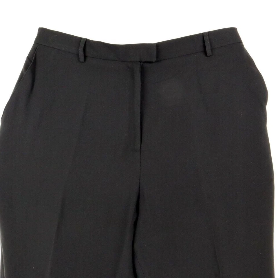 John Paul Richard Uniform Dress Pants High Rise Straight Womens 20 Black Pockets - Image 4 of 4