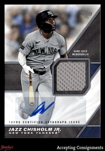 2026 Topps Series 1 Jazz Chisholm Jr. Green (RAW)