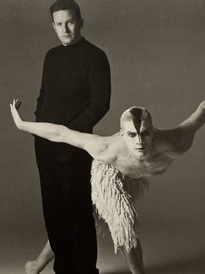 SWAN LAKE 1997 A COOPER & M BOURNE NY RICHARD AVEDON 2008 Print museum mat 16x20