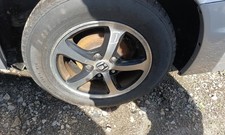 Wheel 15x6 Alloy Exposed Lug Nuts 5 Spoke Black Inlay Fits 15 Civic 820596