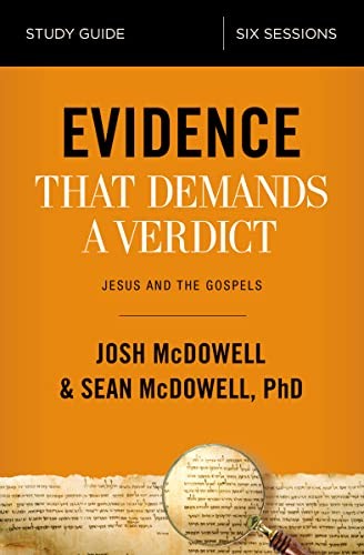 Josh Mcdowell Unisex Multicolor The Evidence That Demands A Verdict Bible Study Guide: Jesus And - Image 4