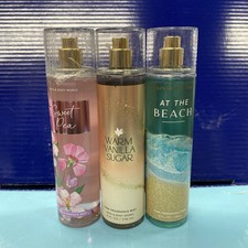 3X Variation Bath  Body Works Fine Body Mist -Damaged Bottle Fragrance May Vary