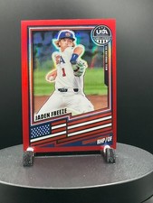 2026 Panini Stars & Stripes Prizm #116 Jaden Freeze RED Prizm 299/399