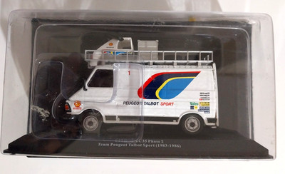 Citroen C35 Phase2 Peugeot Talbot Sport Assistance Rallye 1983-86 1/43 IXO NEU