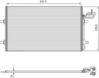 Valeo Kondensator Klimaanlage 814323 FüR C30 533 545 C70 S40 V50 544 Volvo 2 542