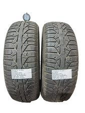 2 PNEUMATICI USATI 195/60 R 15 88T KLEBER INVERNALE M+S 6 MM DOT 1813