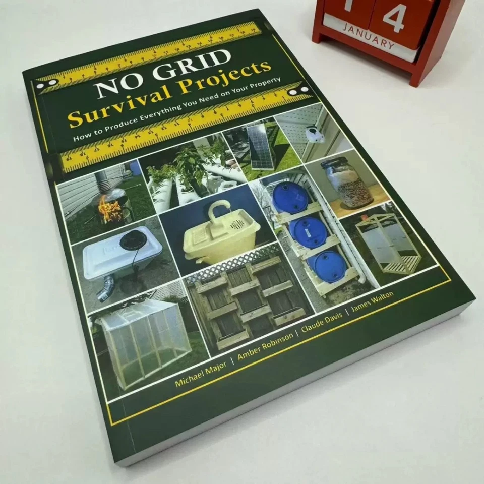 NO GRID Survival Projects A4 Guidebook Off-Grid Living DIY Prepping Manual - image 2 of 2