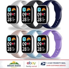 Pack of 6 Adjustable Bands for Redmi Watch 3, Quick Release Breathable Design