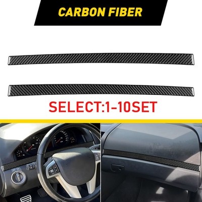 Control Dashboard Panel Cover Trim Set For 08-09 Pontiac G8 Carbon Fiber Sticker