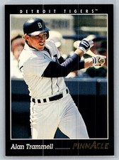 1993 Pinnacle Baseball #353 Alan Trammell - VG - Detroit Tigers