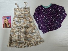 3 Hannah Montana Collectibles, Girls Pj Top Size 10-12, Sundress Size 8 Book