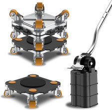 Set Pro per Spostamento Mobili - Carrello E Sollevatore Potenziato Con Ruote Per