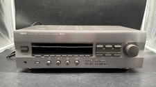 Yamaha RX-396RDS Natural Sound Stereo Receiver HiFi RDS Phono Verstärker Silber