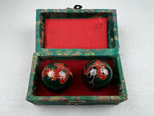 Vintage Chinese Baoding Balls Stress Relief Meditation Chime Music Dragons