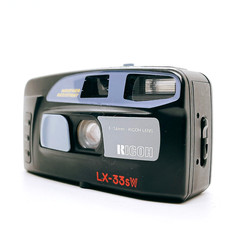 EXC Ricoh LX-33sW Date Point Shoot 35mm Film Camera From JAPAN 1443