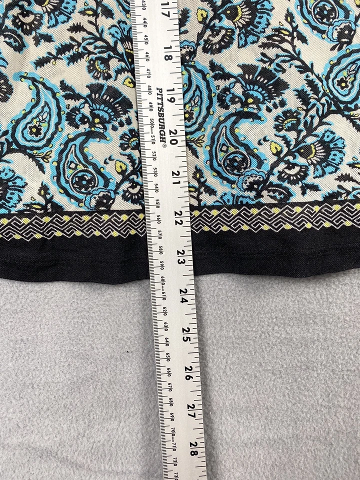 Camisa The Limited para mujer S Top sin mangas con botones bronceado transparente negra azul cachemira Foto 3 de 4