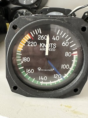 Beechcraft PT.NO.58-380037-47 , EA5176-247L-BEC Airspeed Indicator 