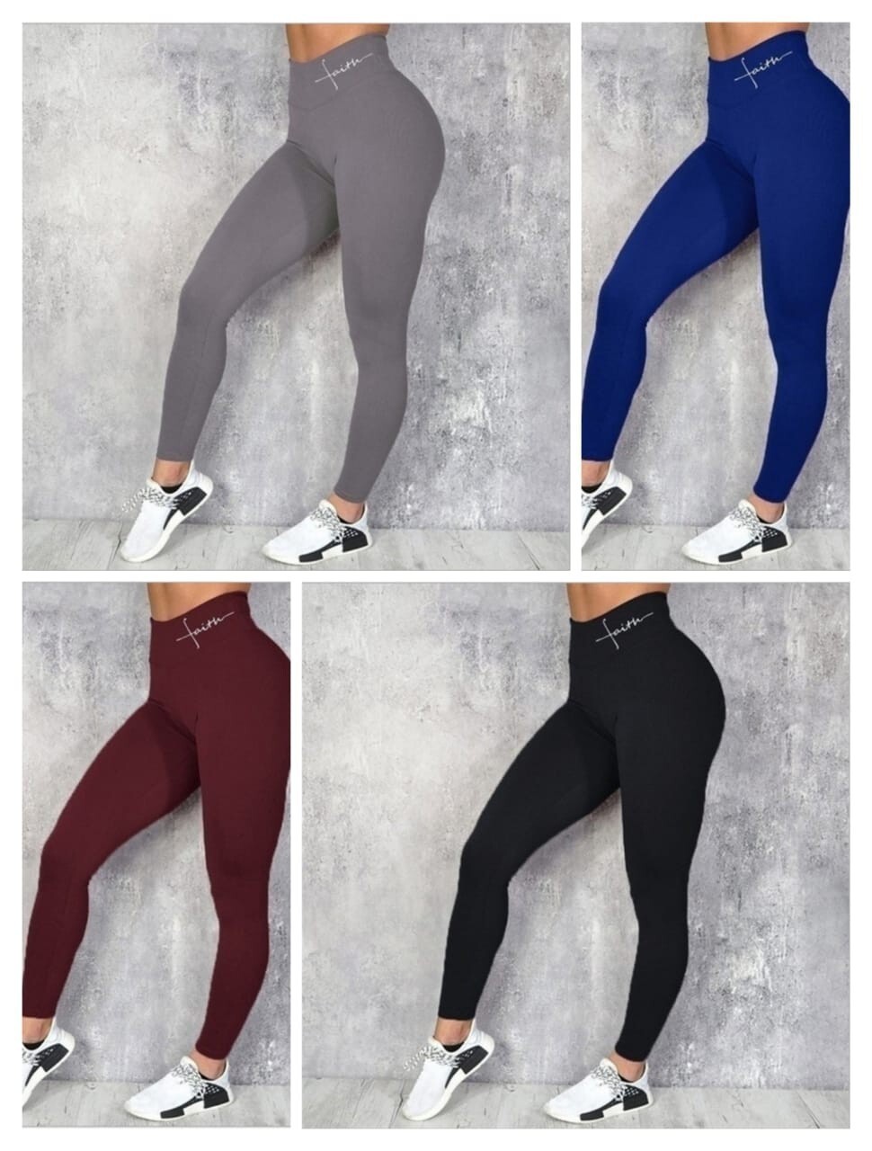 Leggings para mujer sin costuras gimnasio fitness correr entrenamiento deportes pantalones de yoga-image