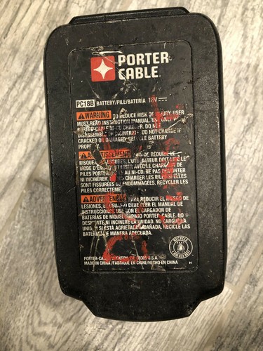 Porter Cable 18v Reciprocating Saw (PC1800RS) With PC18B Battery - Pre-Owned - Picture 9 of 10