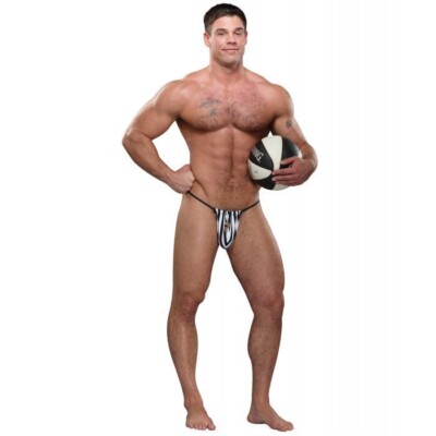 FOR THE GUY WHO LIKES TO CALL ALL THE SHOTS REFEREE G STRING WHISTLE  SIZE 28-40