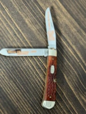 CASE XX Fort Orange Paper Company Merry Christmas 1999 Collectible Knife.￼#6254