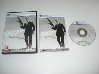007 QUANTUM OF SOLACE PC DVD Rom James Bond - schneller Versand