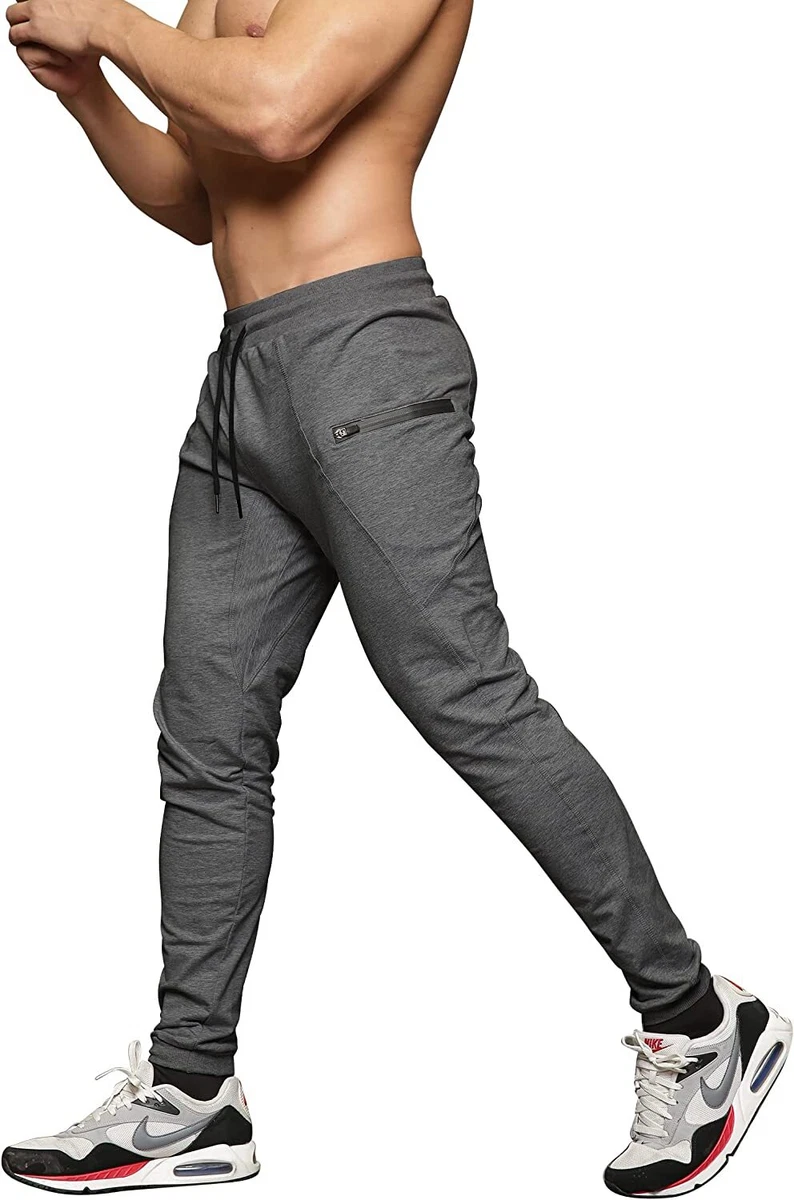 MAIKANONG Mens Slim Fit Joggers Tapered Sweatpants for Gym Running Athletic