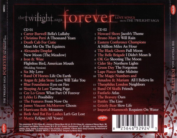 Various The Twilight Saga Forever (Love Songs From The Twilight