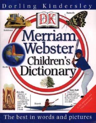 DK Merriam-Webster Childrens Dictionary - Hardcover - VERY GOOD