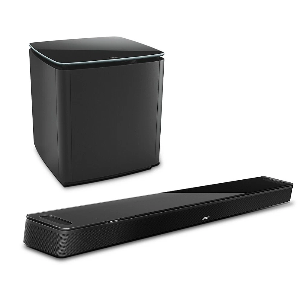  Bose Smart Soundbar 900 with Bass Module 700 for Soundbar,  Black : Electronics