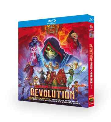 Masters of the Universe: Revolution (2024) Blue BD 2 Disc All Region New