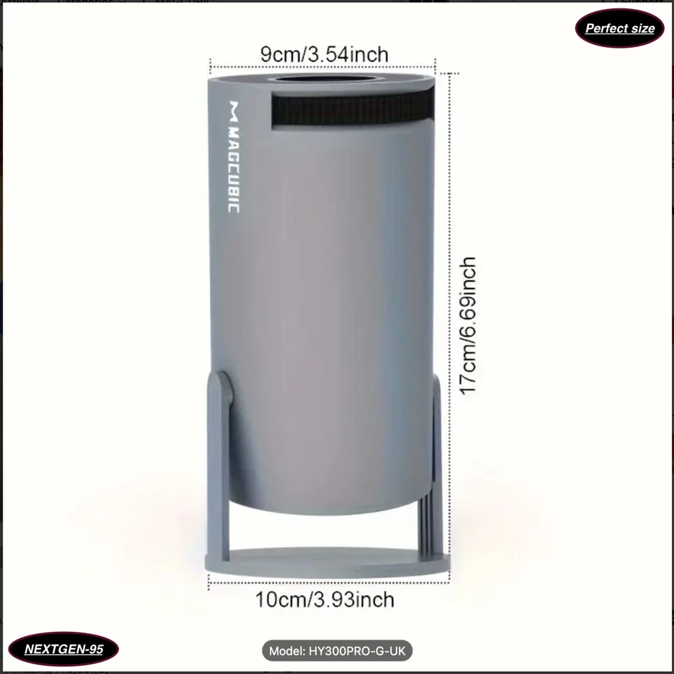 Magcubic Projector HY300PRO 4k Android 1080P- 1280*720P, Wireless 5.0, Dual WiFi - Image 2 of 4