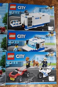 INSTRUCTIONS ONLY - LEGO 60316 City Police Station & 60139 Police Mobile Command