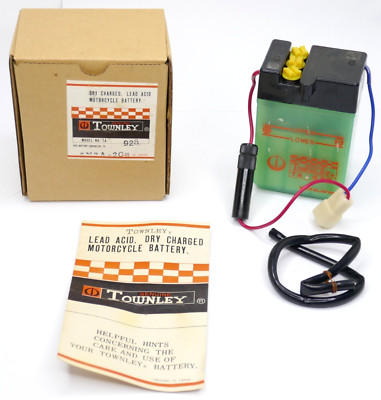 Battery 6N2A-2C Vintage Townley Motorcycle 71-78 CT70 SL70 NC50 Japan NOS