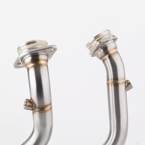 Tubo de eslabón medio cabezal escape moto Honda Africa Twin 1100 CRF1100L - Imagen 7 de 7