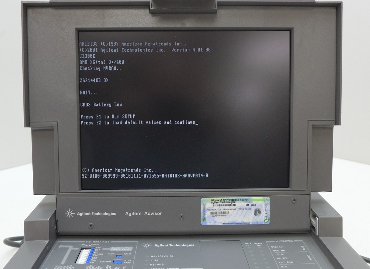 Agilent Advisor J2300E - Boots To Win 98 #1 | eBay Agilent Advisor J2300E - Boots To Win 98 #1 | eBay