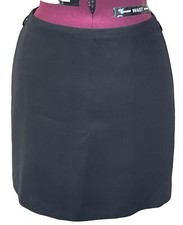 BEBE Mini Skirt~size 4, Woman’s-Fully Lined-Black-Made in USA-Vintage