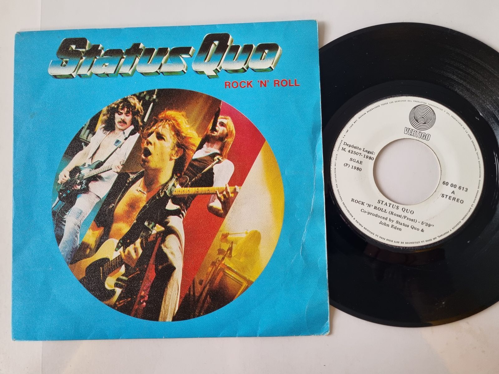 Status Quo - Rock 'n' roll/ Lies 7'' Vinyl Spain