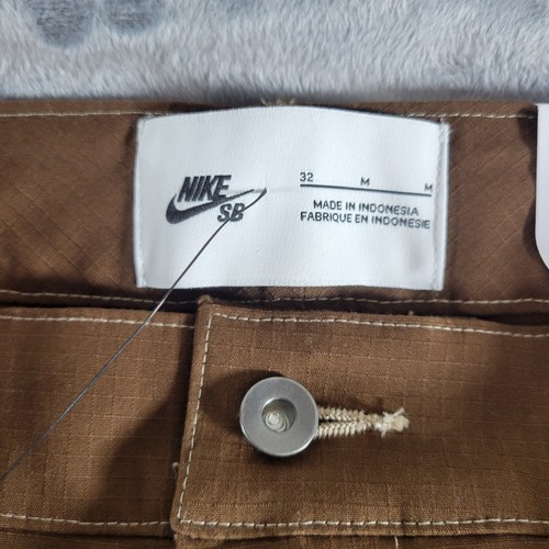 Nike SB Kearny Ripstop Cargohose Herren Größe 32 braun Skate gerades Bein neu mit Etikett - Bild 3 von 9