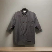 Happy Chef Restaurant Work Shirt Large  #505 EUC