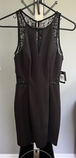 Guess Short Black Dress Size 0 NEW FREE SHIP