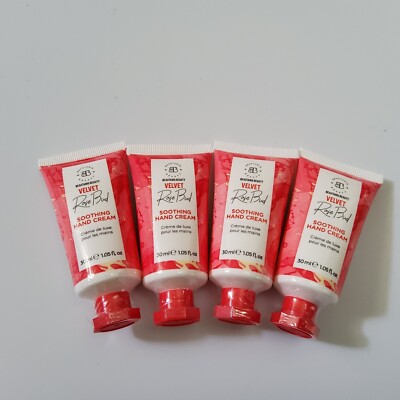 Lot Of 4-Beautaniq Beauty Velvet Rose Bud Soothing Hand Cream 30 ml Sealed