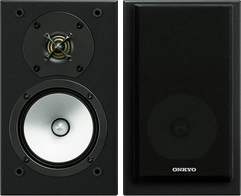 Onkyo D-175B Altoparlante Bass Reflex A Due Vie, Per Home Theater, HiFi, Nero - Immagine 3 di 3