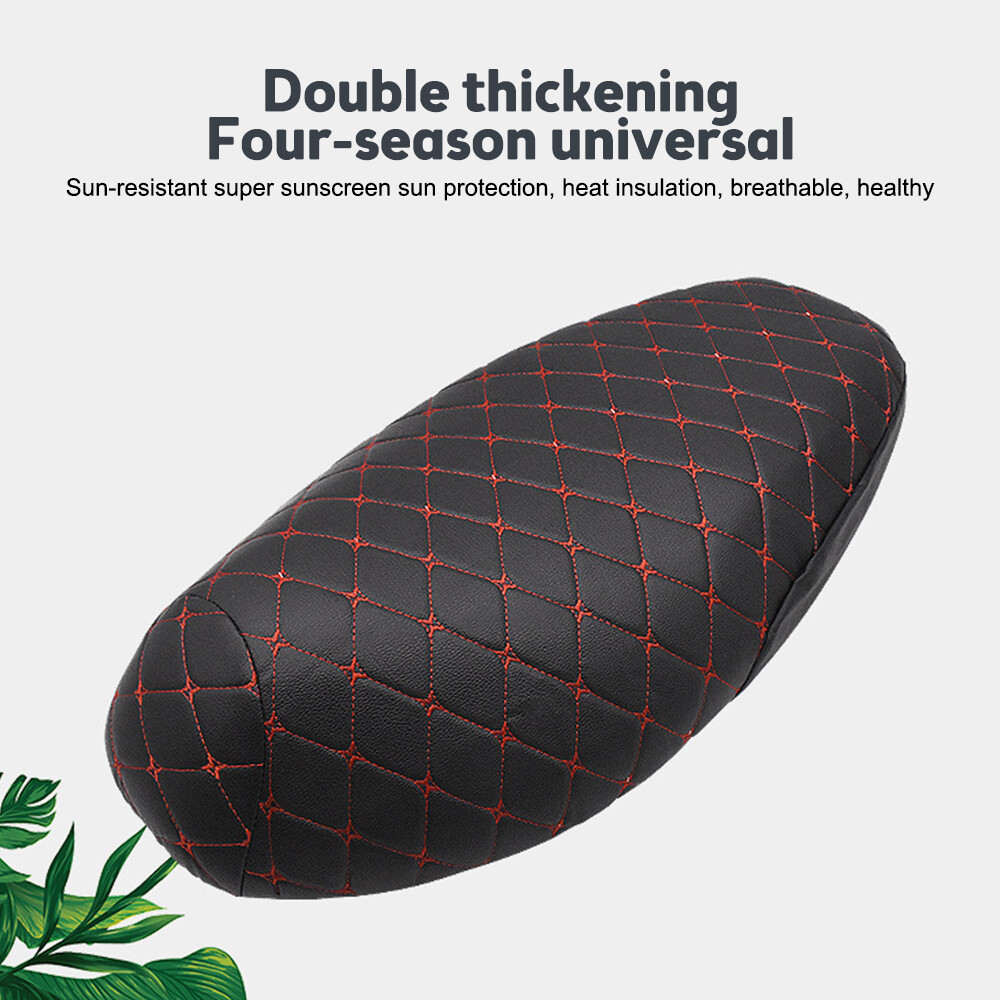 1* Anti-Slip Seat Cover Pad Cushion Mesh Net Motorbike Motorcycle Breathable