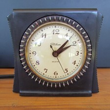Bakelite Art Deco Style Selectron Selector Electric Table Clock - Not Working 
