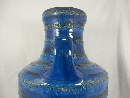 Beautiful glazed 70´s design Carstens Tönnieshof Keramik Boden Vase 0322 - 50 - Bild 6 von 12