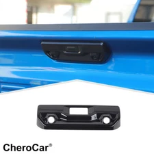 Black Tailgate Handle Panel Decor Cover Trim For Chevy Silverado/GMC Sierra 22+