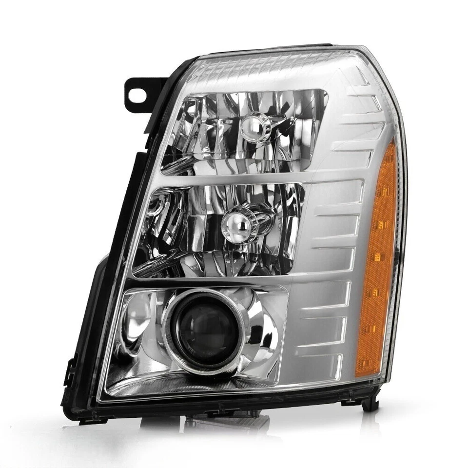HID Headlight Assembly w/HID Bulb Ballast For 2007-2014 Cadillac Escalade Driver - Image 3 of 4